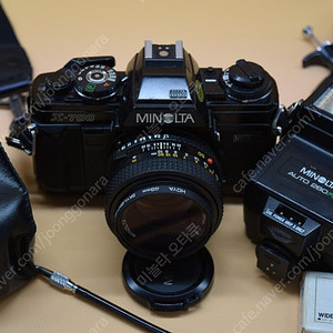 [입문용 필름카메라] MINOLTA MPS X700 50MM F1.7 280PX FLASH 등 BASIC SET