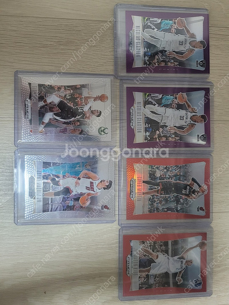 nba 농구카드 deca 프리즘 오토카드 및 여러가지--2