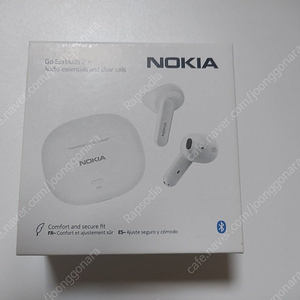 미개봉 노키아 go earbuds2+ tws-122 블루투스 5.2 이어폰 화이트