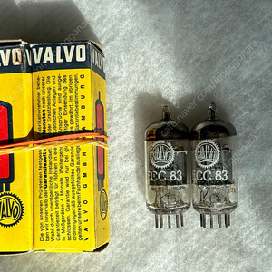 Philips /Valvo 필립스 ECC83/12AX7 NOS NIB 메치페어 판매