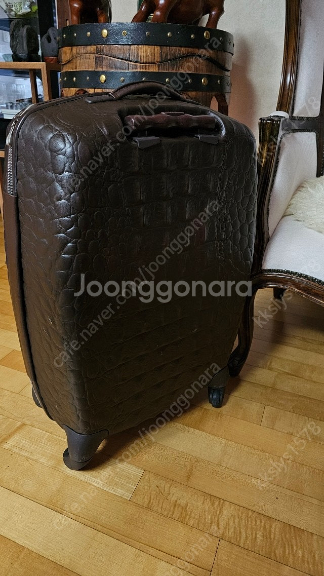 한정판^^알렉산더 맥퀸 쌤소나이트 캐리어 24인치--5