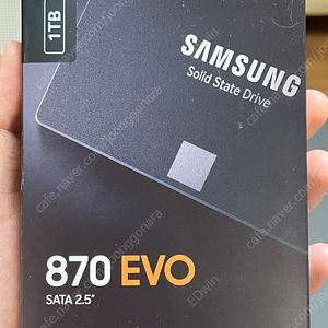 대전 삼성 870 evo 1 tb 새제품 팝니다