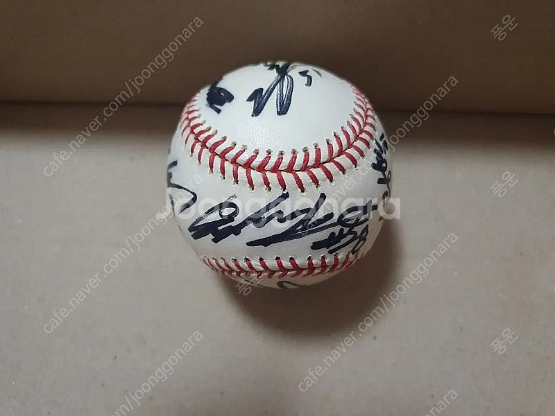 2009 WBC 공인구 친필 싸인볼 (류현진 김인식 이...--1