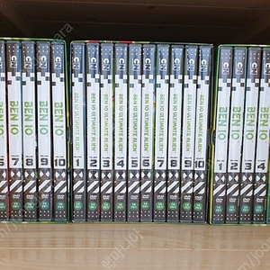 잠수네 영어 벤텐 ben10 dvd 1,2집 얼티메이트에일리언