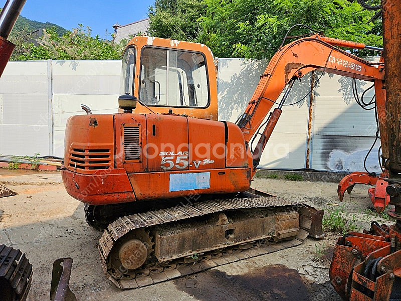 가격인하 대우 두산 SL55V 2000년식 그라플장착 ...--2