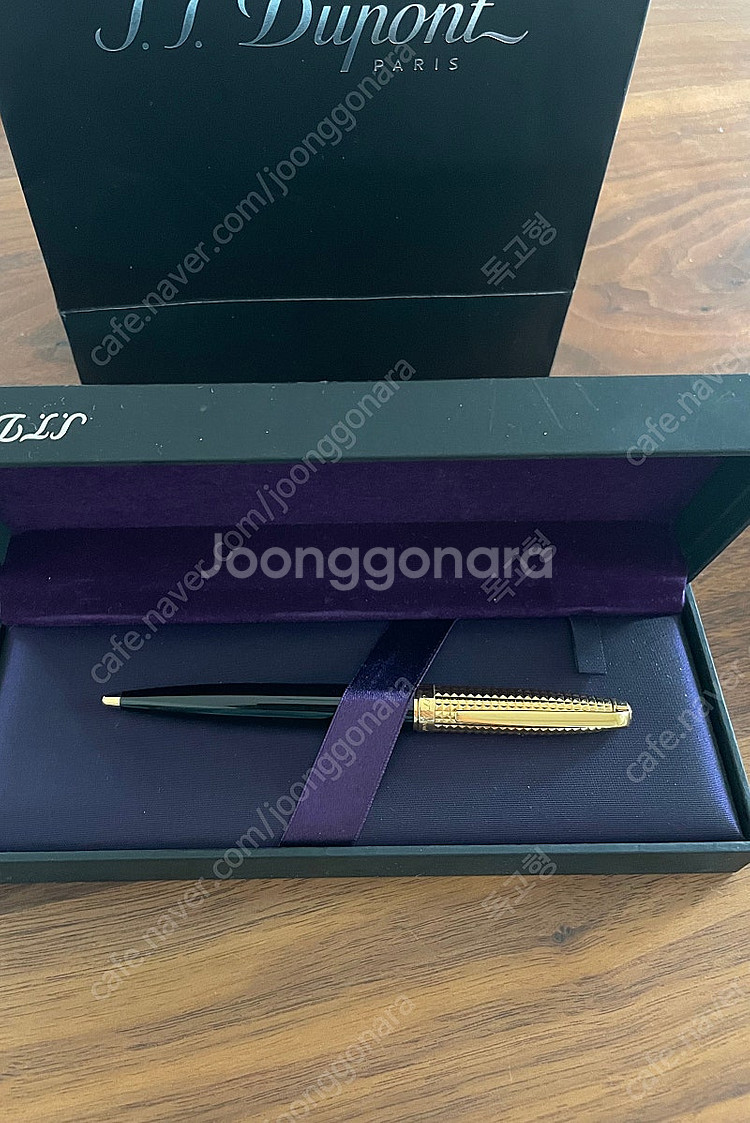 듀퐁 금장 볼펜--0