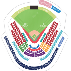 준플레이오프 3,4차전 LG VS KT 3루 응원지정석, 스카이존