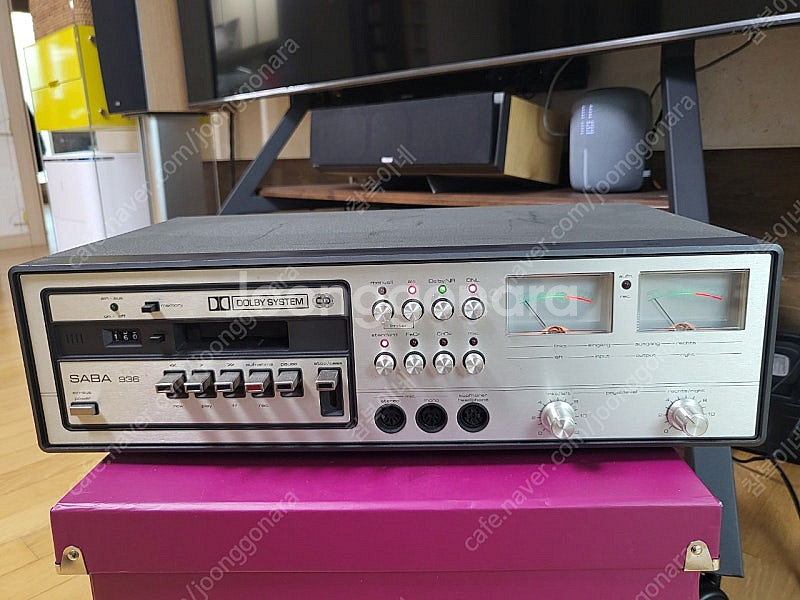 사바 (SABA) CD 936 카세트데크--0