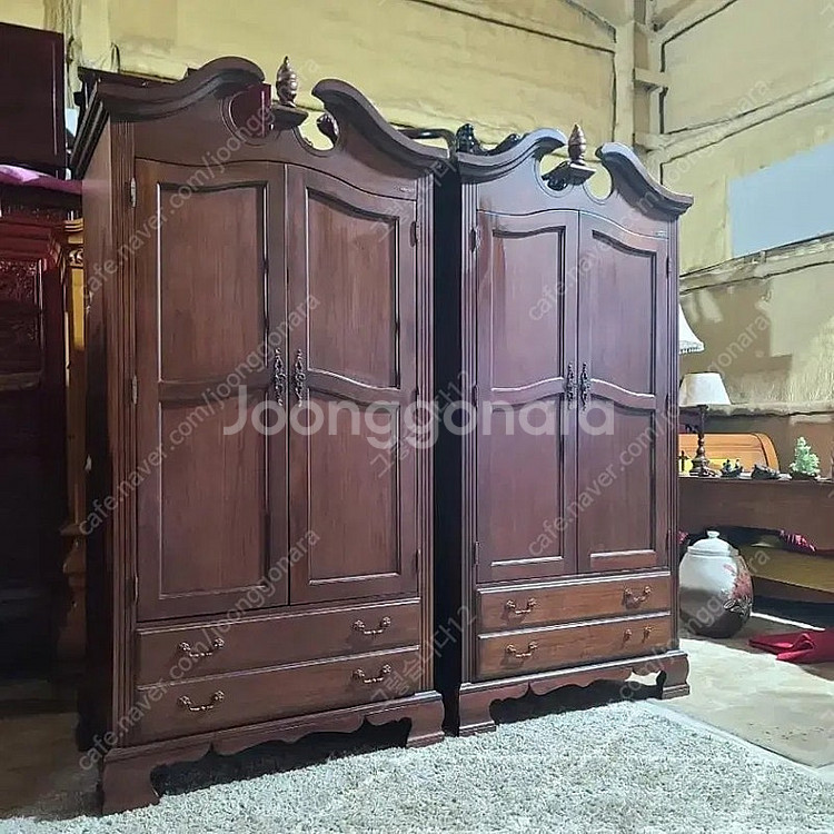 중고엔틱가구 고급진 옷장(개당단가)--3