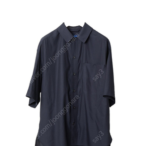 도큐먼트 반팔 셔츠 S사이즈 판매(LIGHT & SOFT NAVY SHIRT)