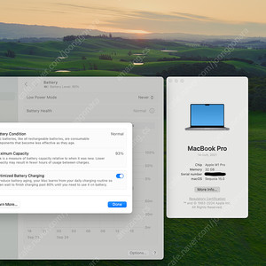 m1pro 맥북 14인치 스그 1테라 32램
