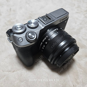 캐논 실버 M6 Mark2 15-45mm 렌즈킷 + EF-M 32mm f1.4