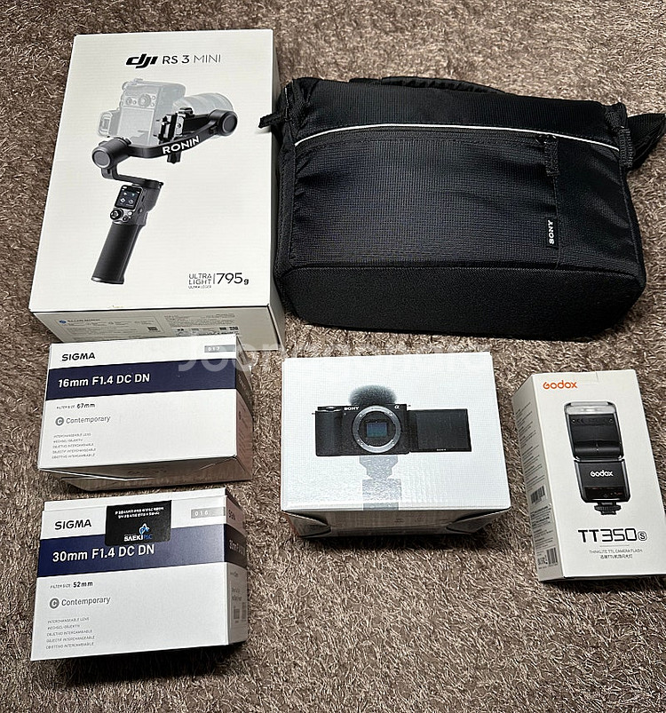 SONY ZV-E10 본품 + 16~50번들렌즈 , G...--0