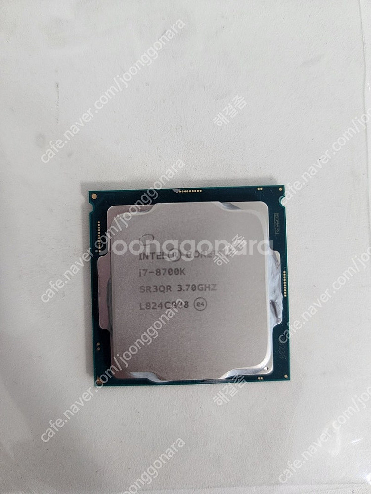 i7-8700k 단품 cpu 판매--0