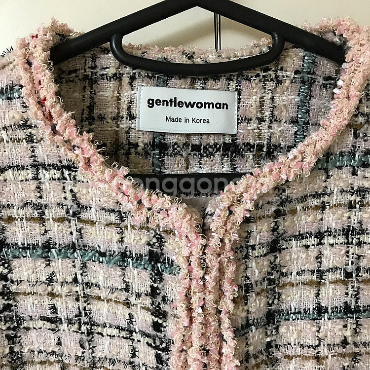 젠틀우먼 핑크 트위드 자켓 유아부미 강자매 드노리타 헬더 위아 놉 탑드레싱 인스턴트펑크보브 지컷 시슬리 톰보이 닐바...--1