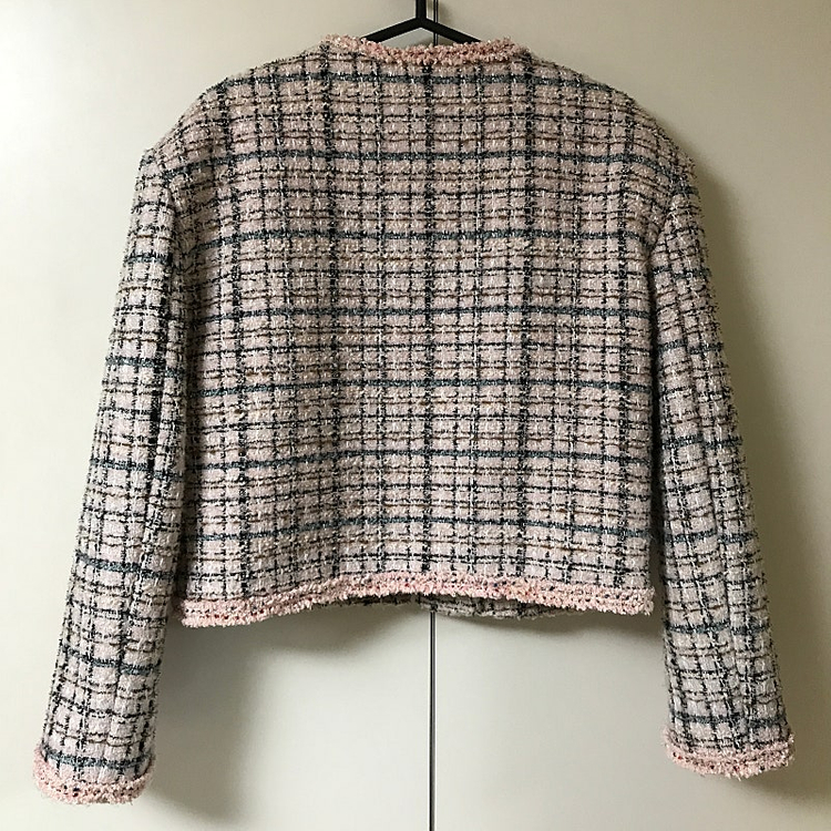 젠틀우먼 핑크 트위드 자켓 유아부미 강자매 드노리타 헬더 위아 놉 탑드레싱 인스턴트펑크보브 지컷 시슬리 톰보이 닐바... 이미지