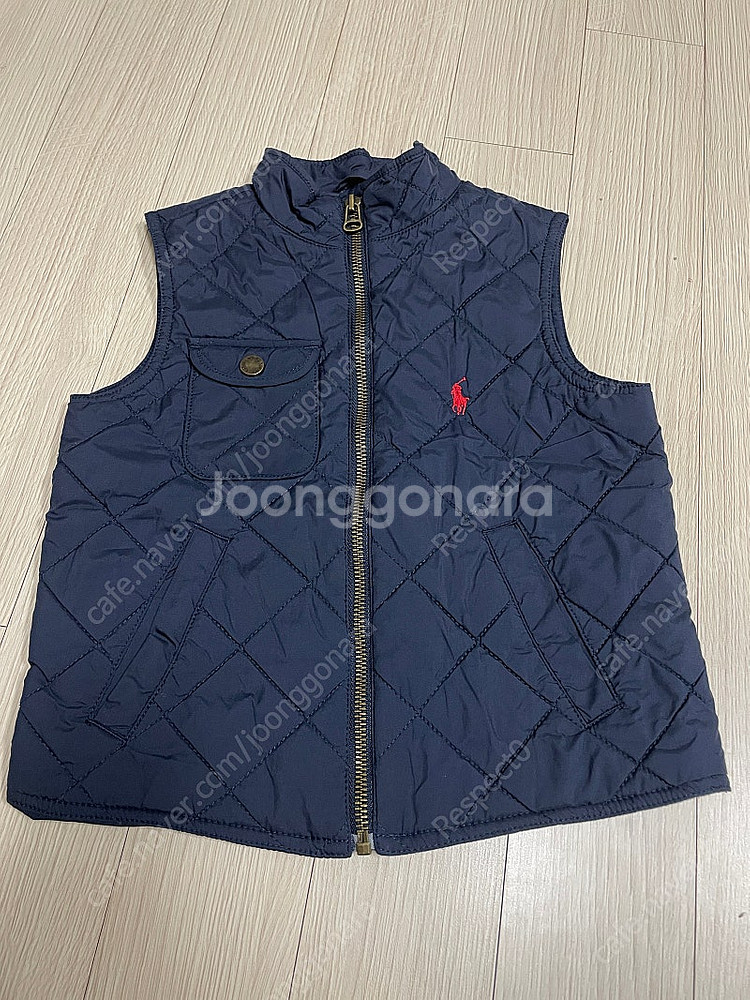 폴로 퀼팅 조끼 네이비 4T 택배비 포함 2.5만원--0