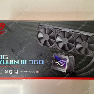 ASUS ROG RYJIN III 360 쿨러 판매합니다. 2024년 10월 4일 구매품입니다.