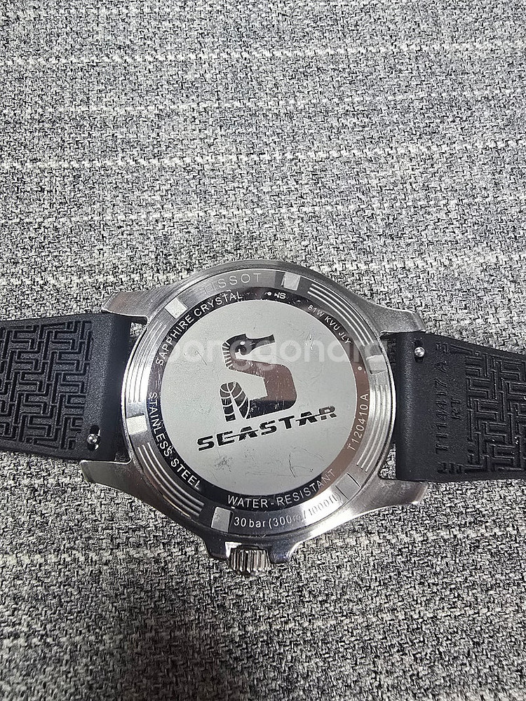 TISSOT 씨스타 1000 맨즈 콤보 쿼츠--2