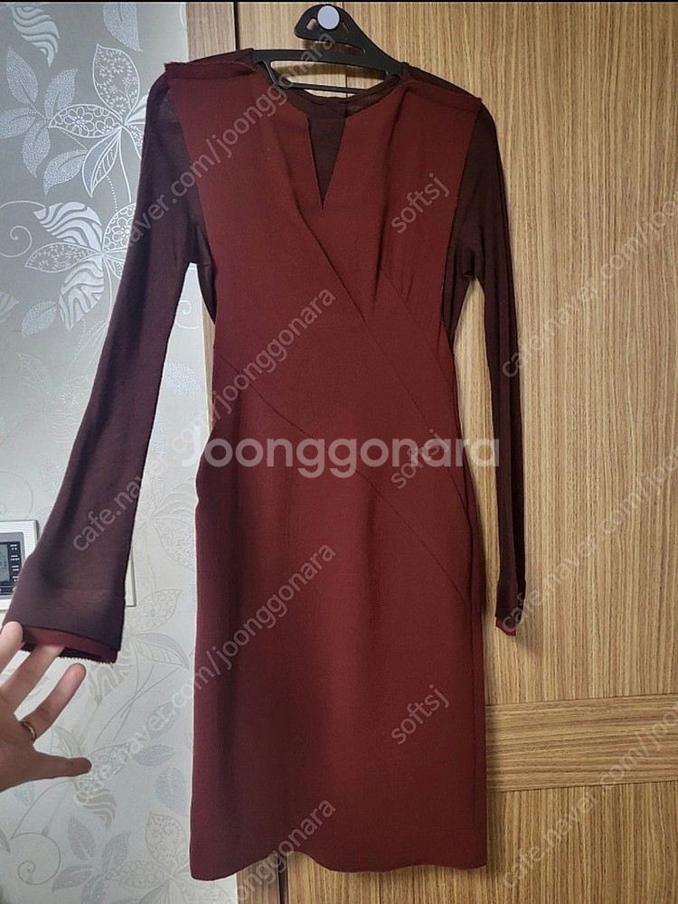 마인 MINE 원피스 wine color--0