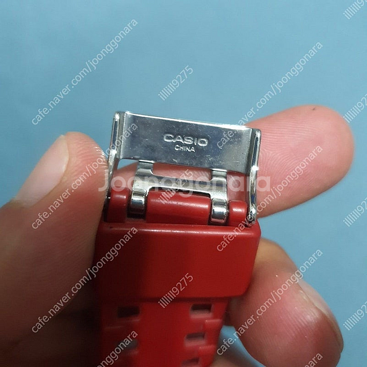 정품 카시오 지샥 레고 크레이지 레드 GA-110FC ...--5