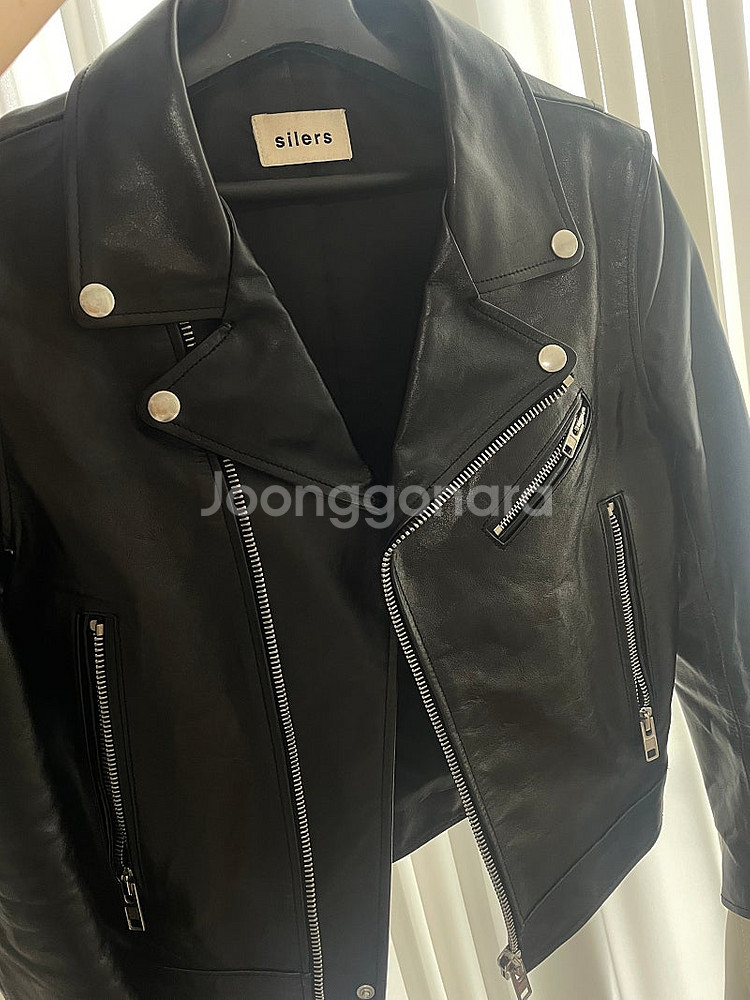 Silers Leather Biker Jacket (W...--8