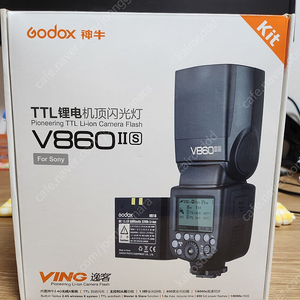 고독스 godox v860 II (v860 2) 소니 스트로보 플래시