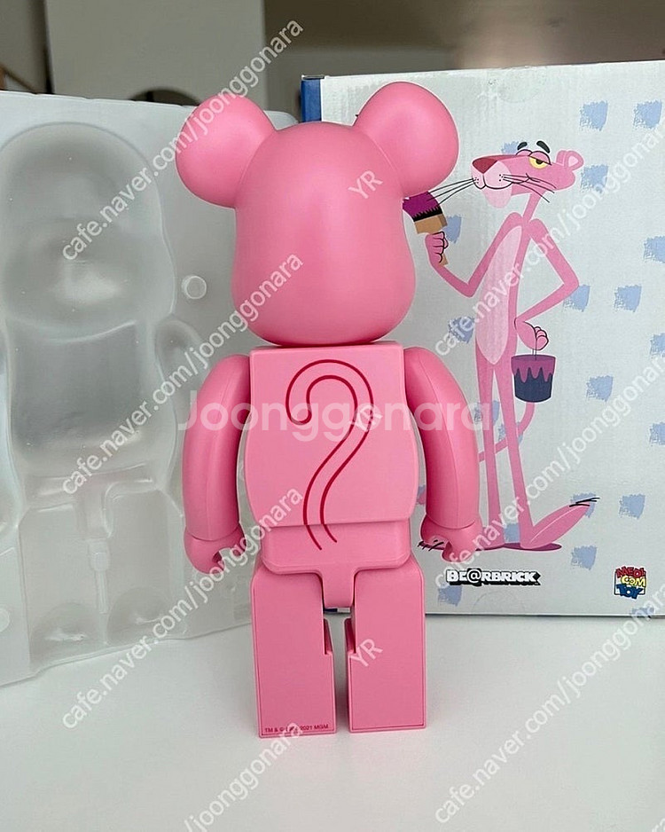 베어브릭 핑크팬더 100% & 400%--2