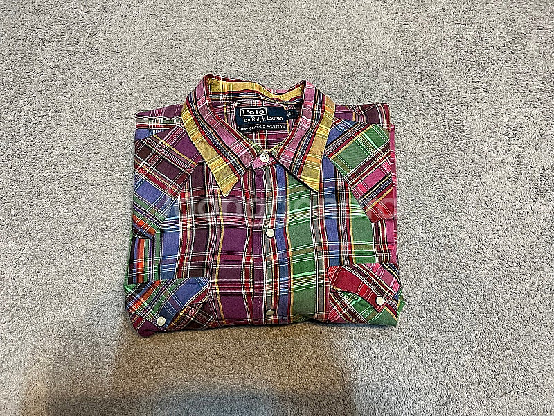polo 폴로 랄프로렌 클래식 웨스턴 체크셔츠--0
