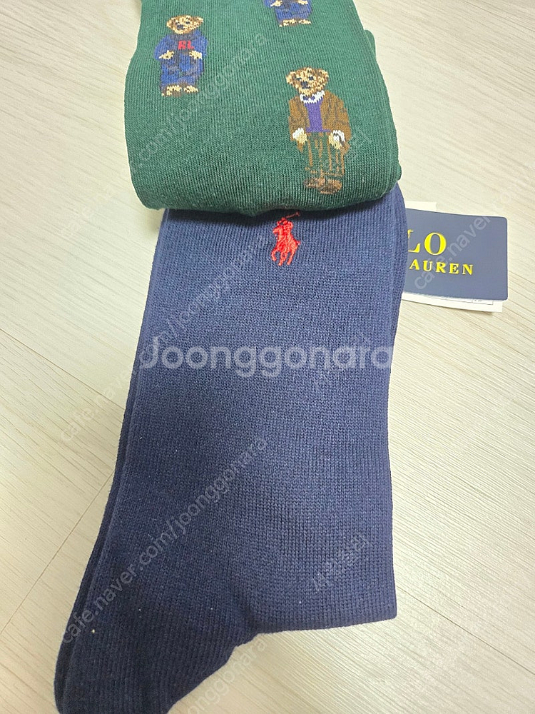 새상품 폴로 양말남성 2개세트--2