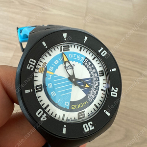 (레어)swatch fun scuba 다이브워치