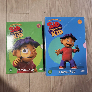 득템가 꼬마과학자시드 1+2집 새상품 영어DVD Sid the science kid