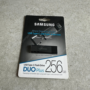 미개봉) 삼성 USB DUO PLUS (MUF-DB) 256GB