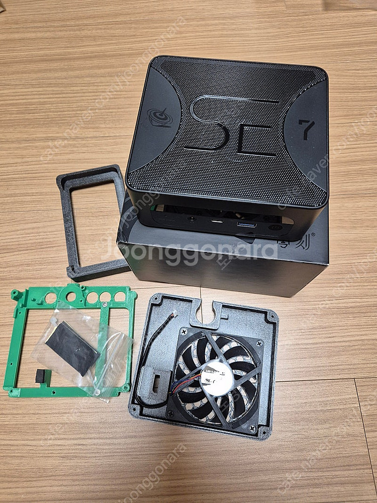 SER7 7840hs 베어본 + 모드킷 팝니다.--0