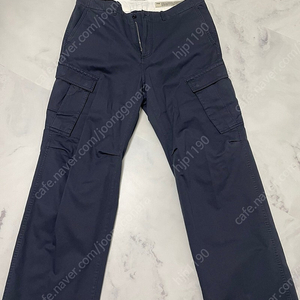 포터리 가먼트워시 카고팬츠 다크네이비 5사이즈 판매합니다. Garment Washed Cargo Pants - dark navy 5사이즈판매합니다.