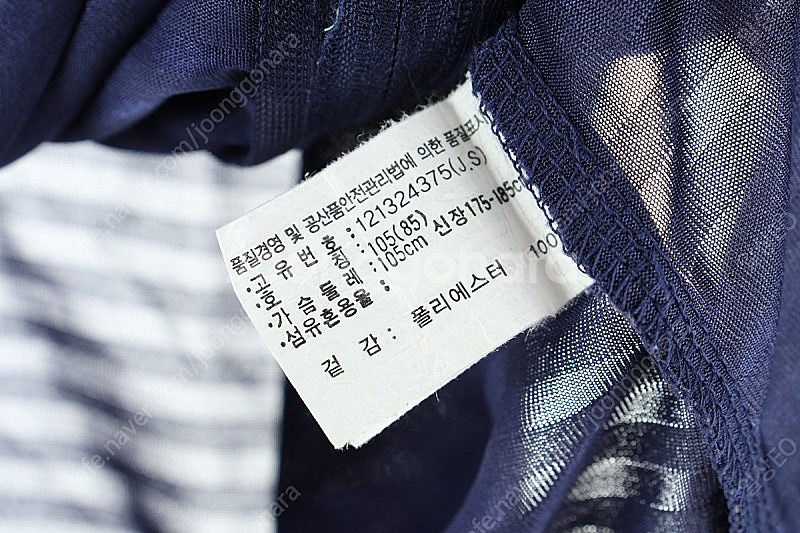 W(XL) 아식스 집업져지 트랙탑 블루 폴리 시스루 올...--5