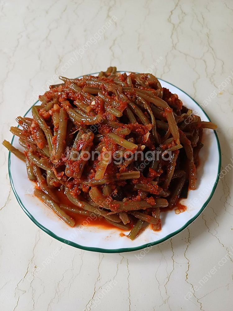 고구마줄기 김치--0