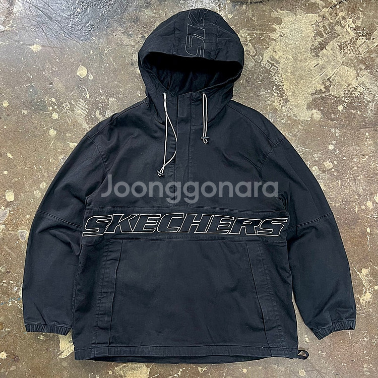 L) 스케쳐스 아노락 점퍼 방풍자켓 바람막이 데상트 내셔널지오그래픽--0