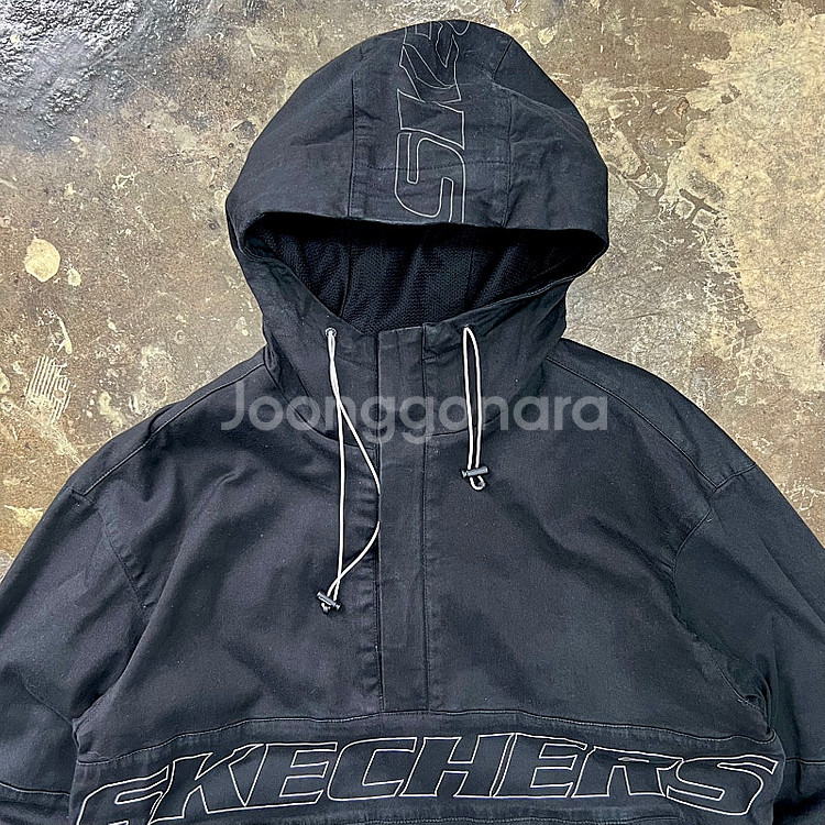 L) 스케쳐스 아노락 점퍼 방풍자켓 바람막이 데상트 내셔널지오그래픽--1