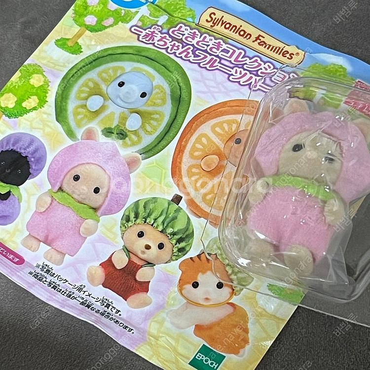 실바니안 블라인드 백 과일파티 2 일본한정 아기 복숭아...--0