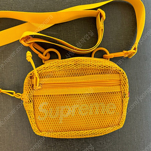 슈프림supreme15*11cm폭4.5cm 크로스가방cordura fabric정품 새제품