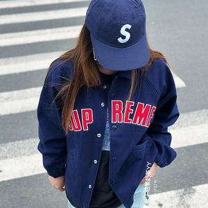 좌쓰 Supreme Arc Denim Coaches Jacket 슈프림 아크 데님 코치 자켓 / 네이비, 블랙