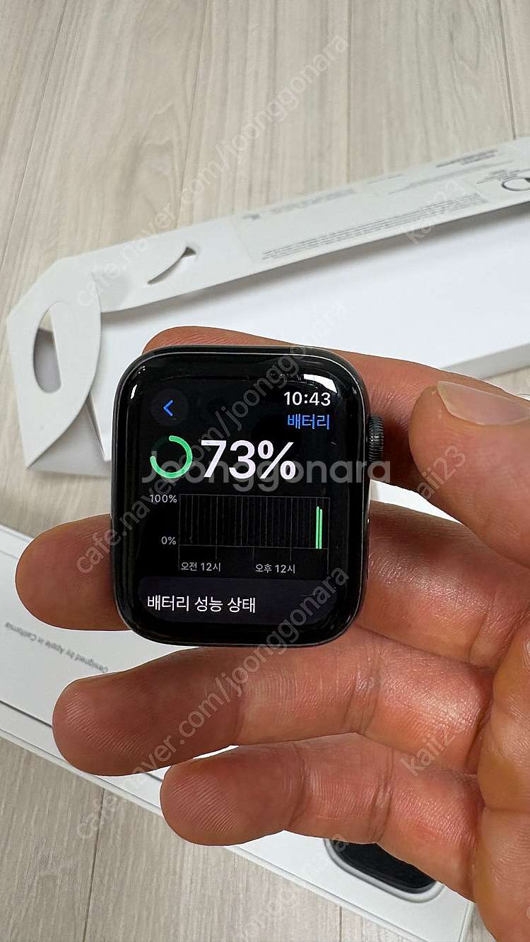 애플워치 5 gps 44mm--3
