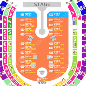 콜드플레이 내한 4월 22일 화요일 3층원가양도