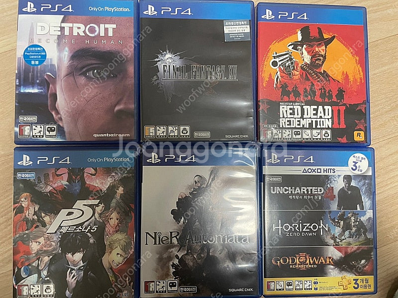 PS vita, ps4 중고 타이틀 판매--1