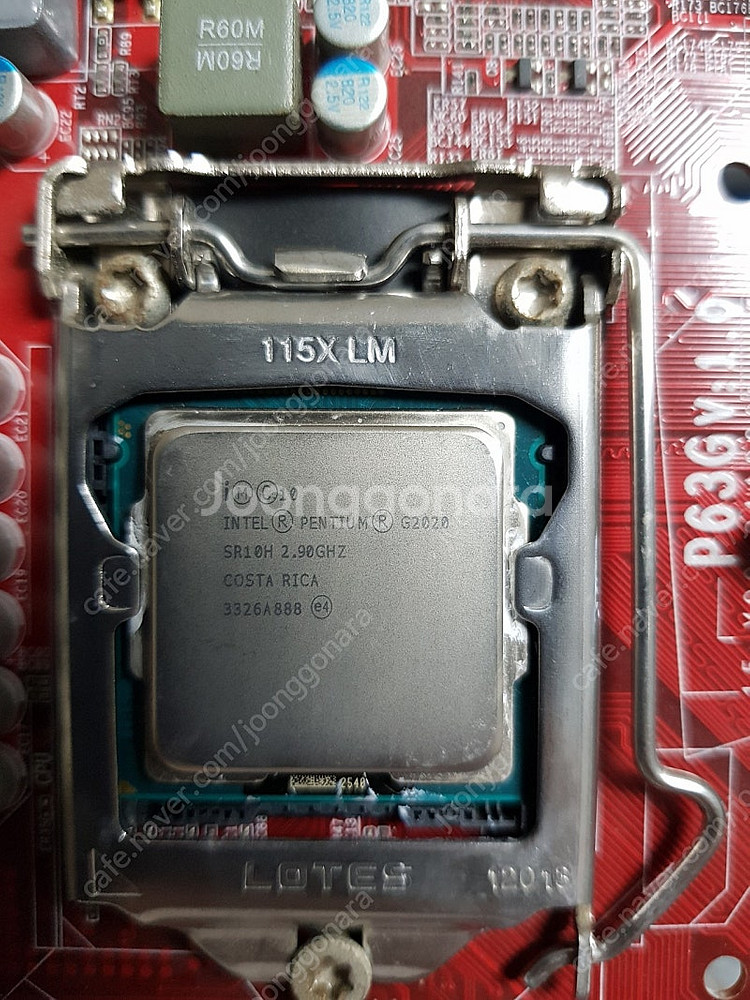 H61 메인보드, g2020 cpu, ddr3 3g 메모리, 450w 파워, 120g SSD--1