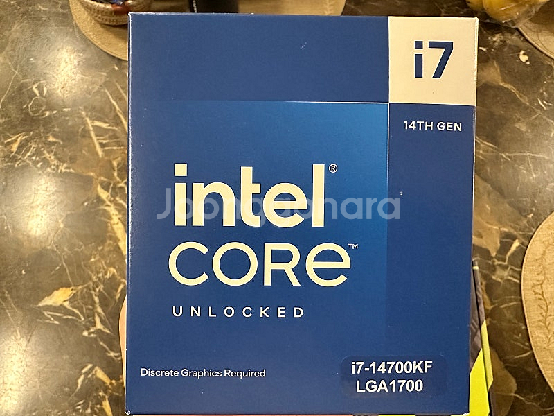 미개봉 인텔 cpu 14700kf 팝니다.--0