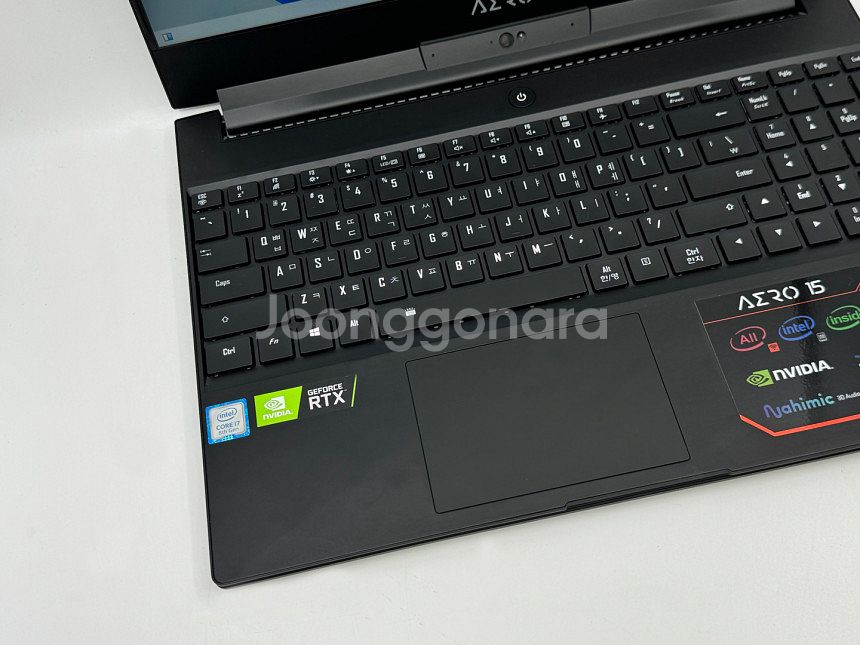 [중고] 기가바이트 AERO 15X V9 4K i7 3...--2