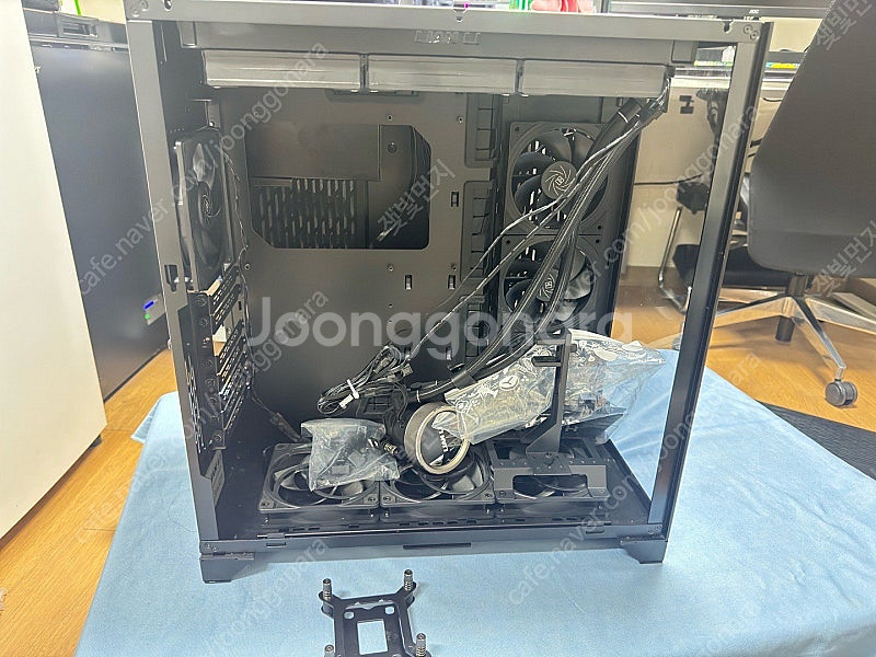 리안리 o11d xl rog 쿨링팬 갈라하드2 포함--4