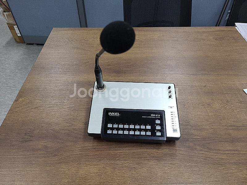 리모트 앰프 마이크로폰 인켈 IRM-816 판매합니다.--0